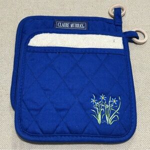 Vintage Claire Murray Embroidered Potholders